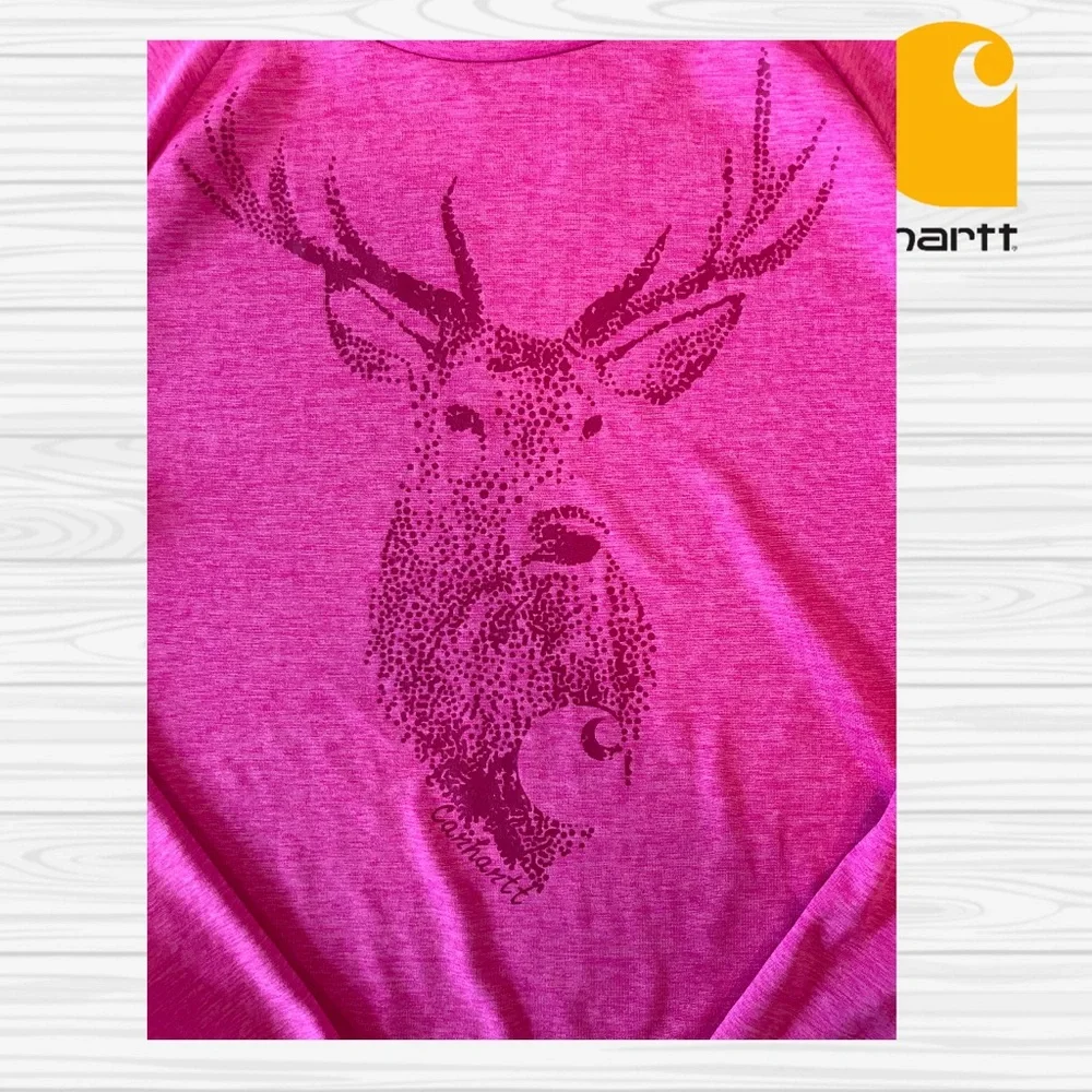 Like New Carhartt Long Sleeve Tee - Picture 4 of 5